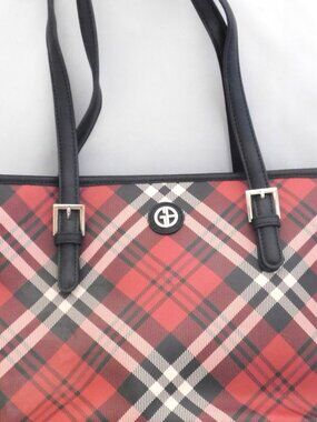 Plaid Gianni Bernini Tote Bag